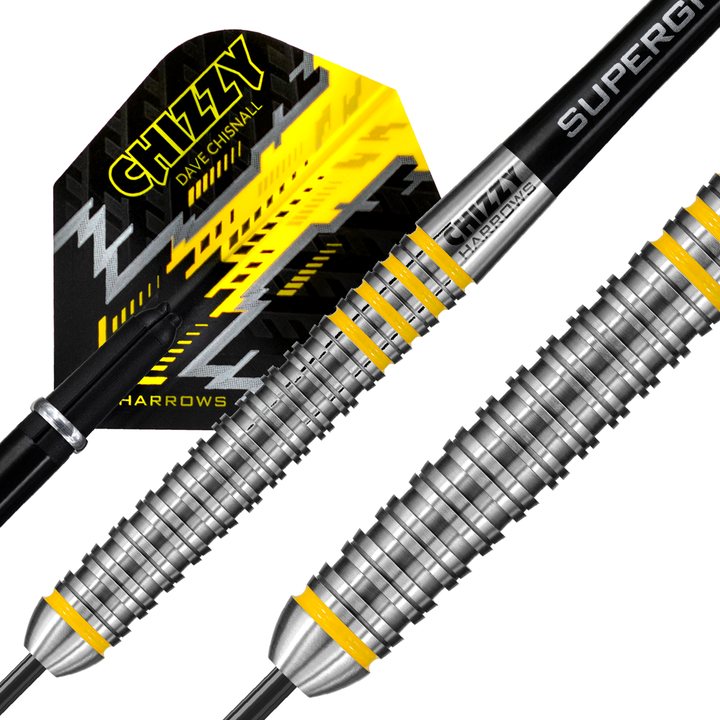 Dave Chisnall Chizzy 80% Tungsten Steel Tip Darts by Harrows
