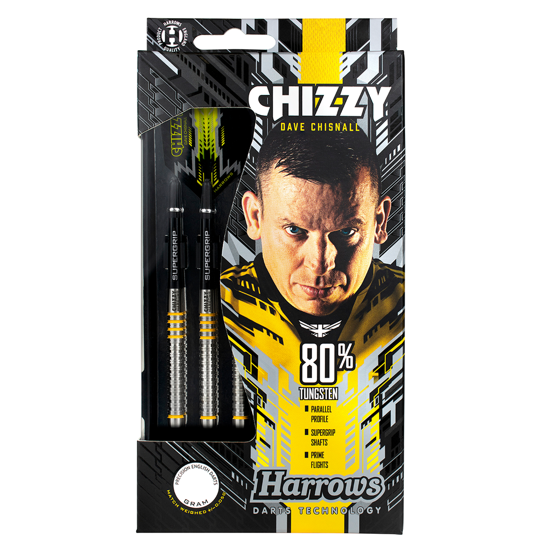 Dave Chisnall Chizzy 80% Tungsten Soft Tip Darts by Harrows