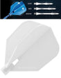 Harrows CLIC White System Rigid Dart Flights