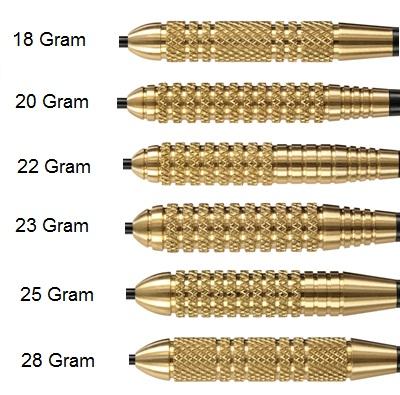 Harrows Club Brass Knurled Steel Tip Darts