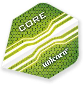 Unicorn Core 75 Standard T95 Green Dart Flights