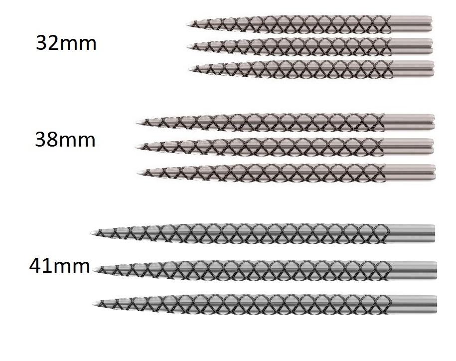 Target Diamond Cut Silver Replacement Dart Points  
