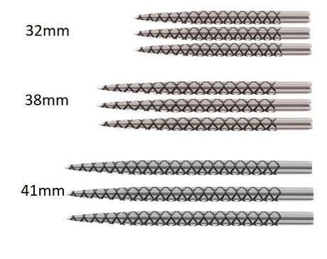 Target Diamond Cut Silver Replacement Dart Points  
