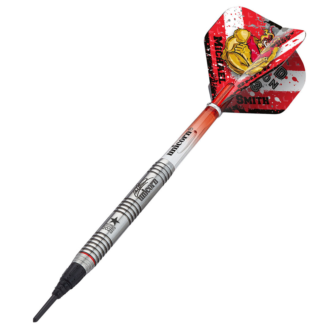 Michael Smith World Champion 90% Tungsten Soft Tip Darts by Unicorn