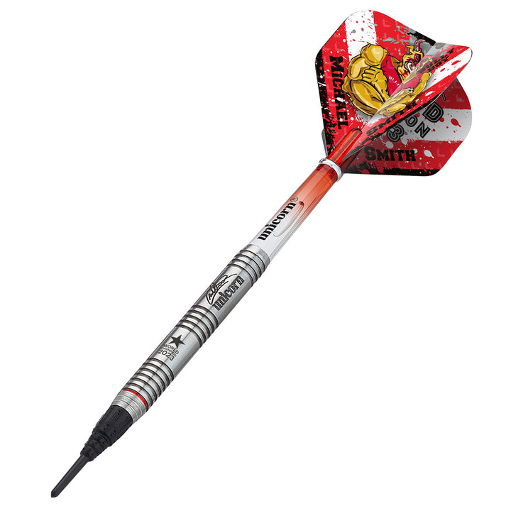 Michael Smith World Champion 90% Tungsten Soft Tip Darts by Unicorn