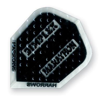 Harrows Dimplex Marathon Black Dart Flights (1900)