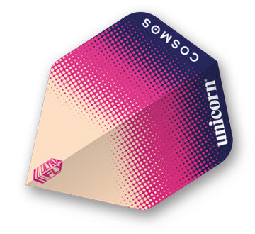 Unicorn Ultrafly Dart Flights Big Wing Cosmos Aurora Purple