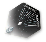 Unicorn Ultrafly Dart Flights Big Wing Elements Icestorm Black