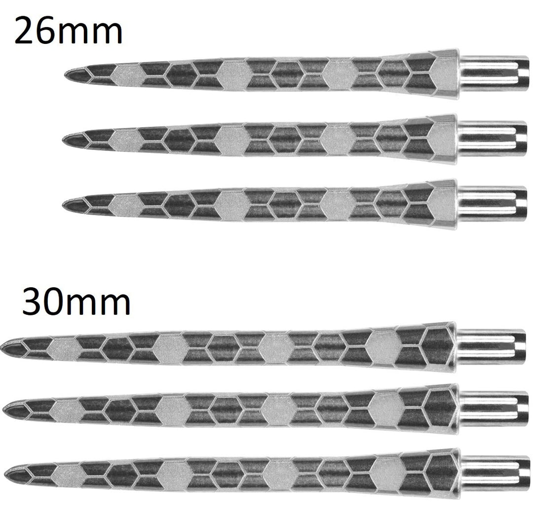 Target Fire Storm Onyx Cut Silver Replacement Dart Points