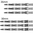Target Fire Storm Onyx Cut Silver Replacement Dart Points
