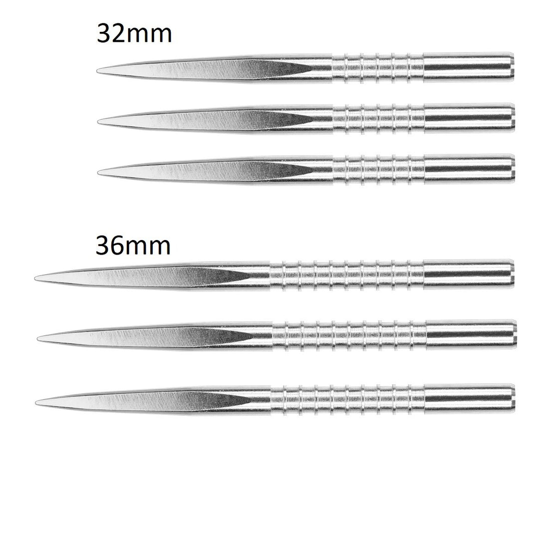Target Fire Edge Silver Replacement Dart Points