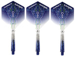 Unicorn Gripper 4 Elements Combo Kit Dart Flights With Medium Stems Hydrostorm