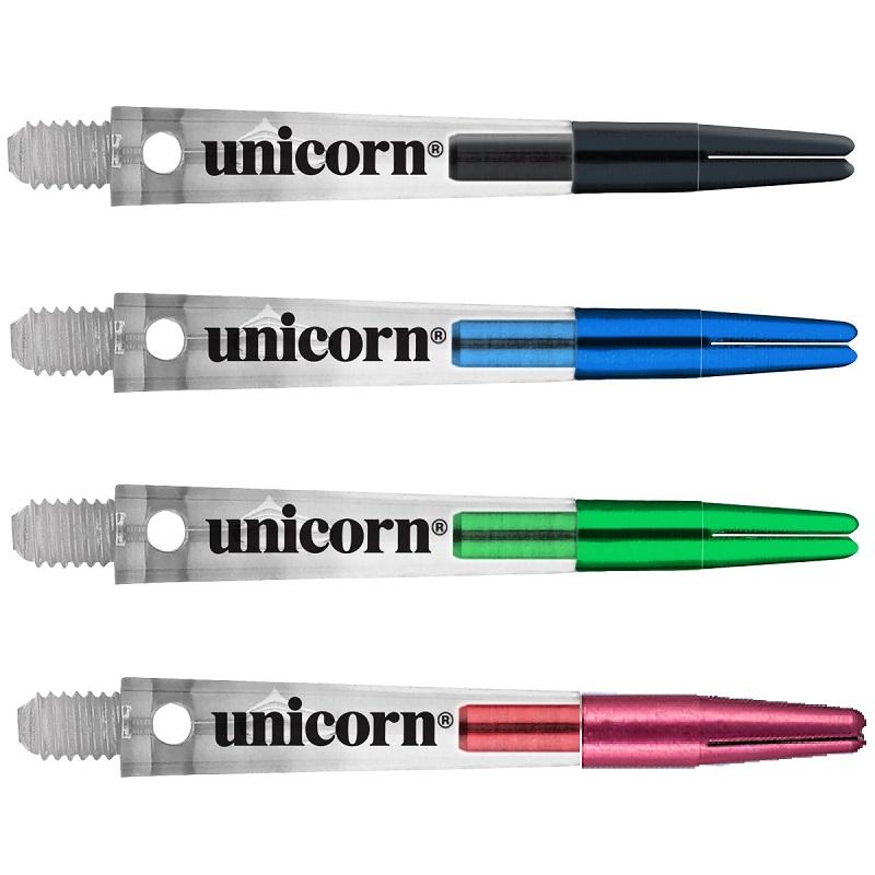 Unicorn Zero Degree Dart Stems Nylon with Anodised Aluminium Top