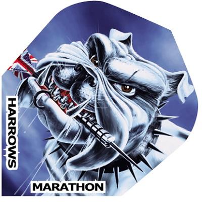 Harrows Marathon Blue Pit Bull Dart Flights (1546)