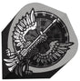 Harrows Quadro Dartboard with Bird Dart Flights (FB2013)