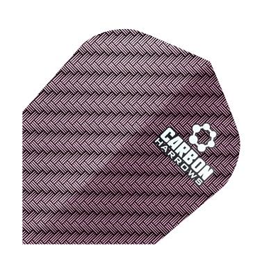 Harrows Carbon Dart Flights Extra Strong 100 Micron [1203, Purple]