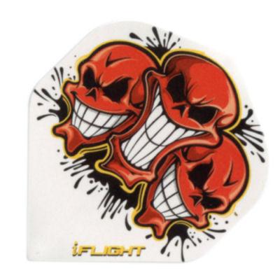 iFlight Dart Flights 3 Laughing Skulls 100 Micron Standard Shape