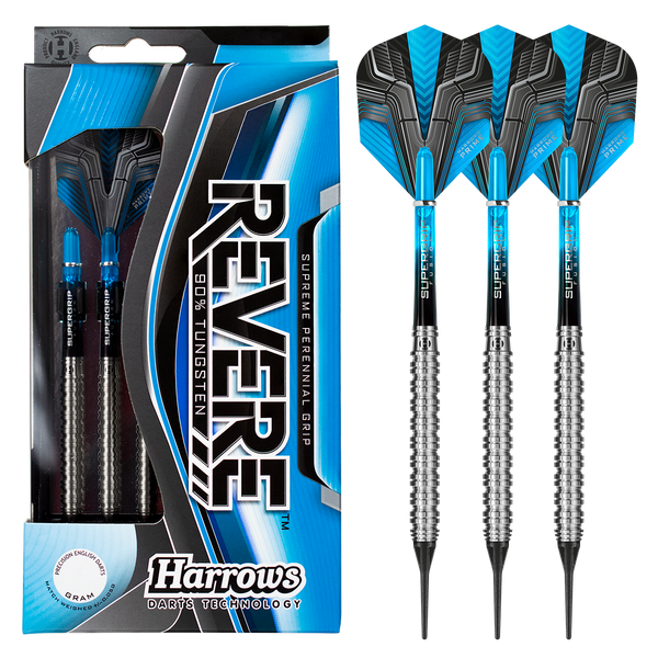 Harrows Revere 90% Tungsten Soft Tip Darts – Double Top Darts
