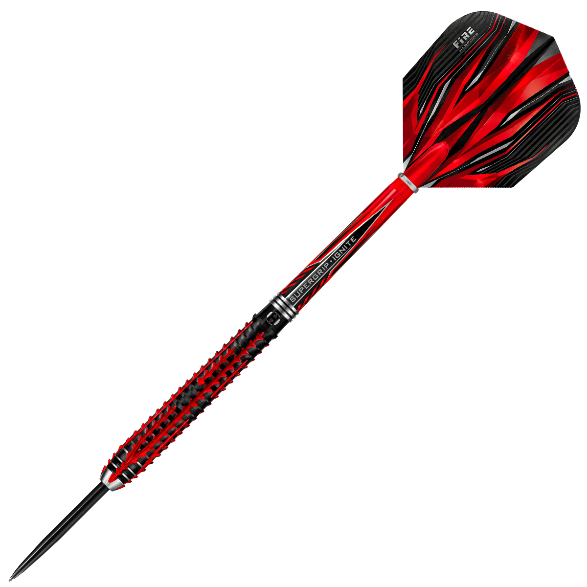 HARROWS Steeldarts Fire Inferno – 90% Tungsten, Dart Set, Steel Dart