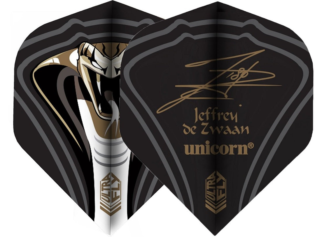 Unicorn Jeffrey De Zwaan Ultrafly Big Wing Dart Flights