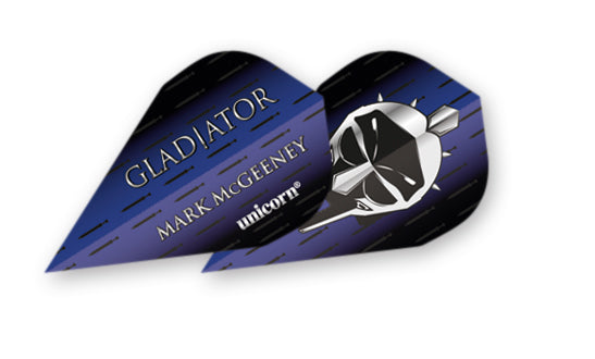 Unicorn Authentic Dart Flights - 100 Micron - DXM - Mark McGeeney