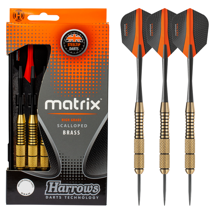 Harrows Matrix Brass Steel Tip Darts