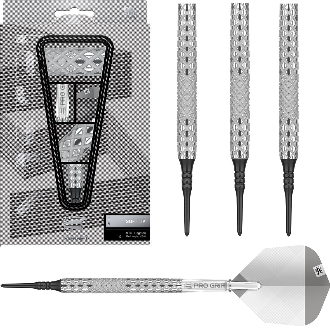 Nastri 11 90% Tungsten Soft Tip Darts by Target