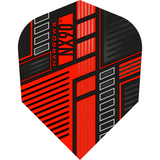 Prime NX90 No6 Standard Red Dart Flights by Harrows