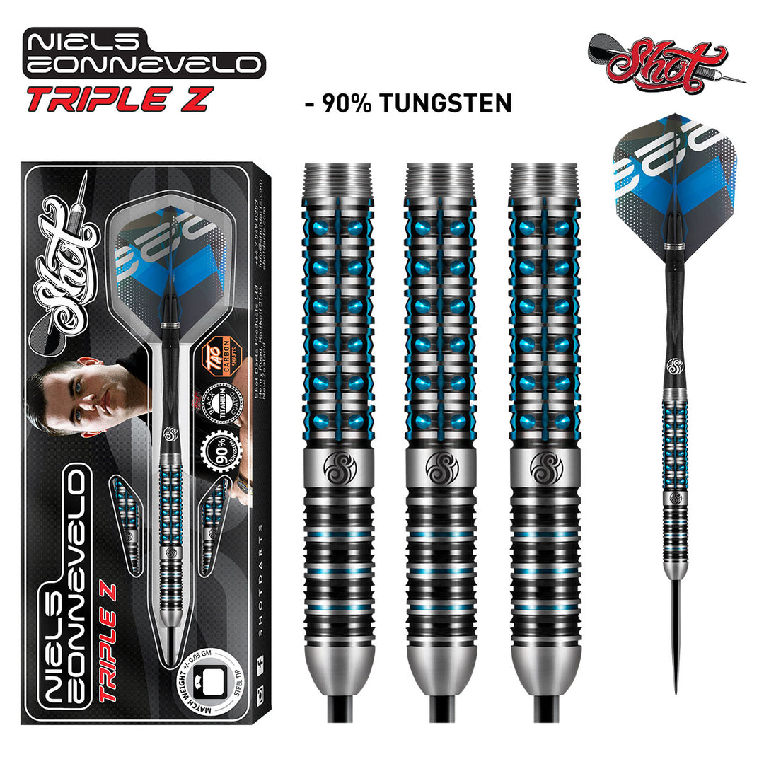 Niels Zonneveld 90% Tungsten Steel Tip Darts by Shot