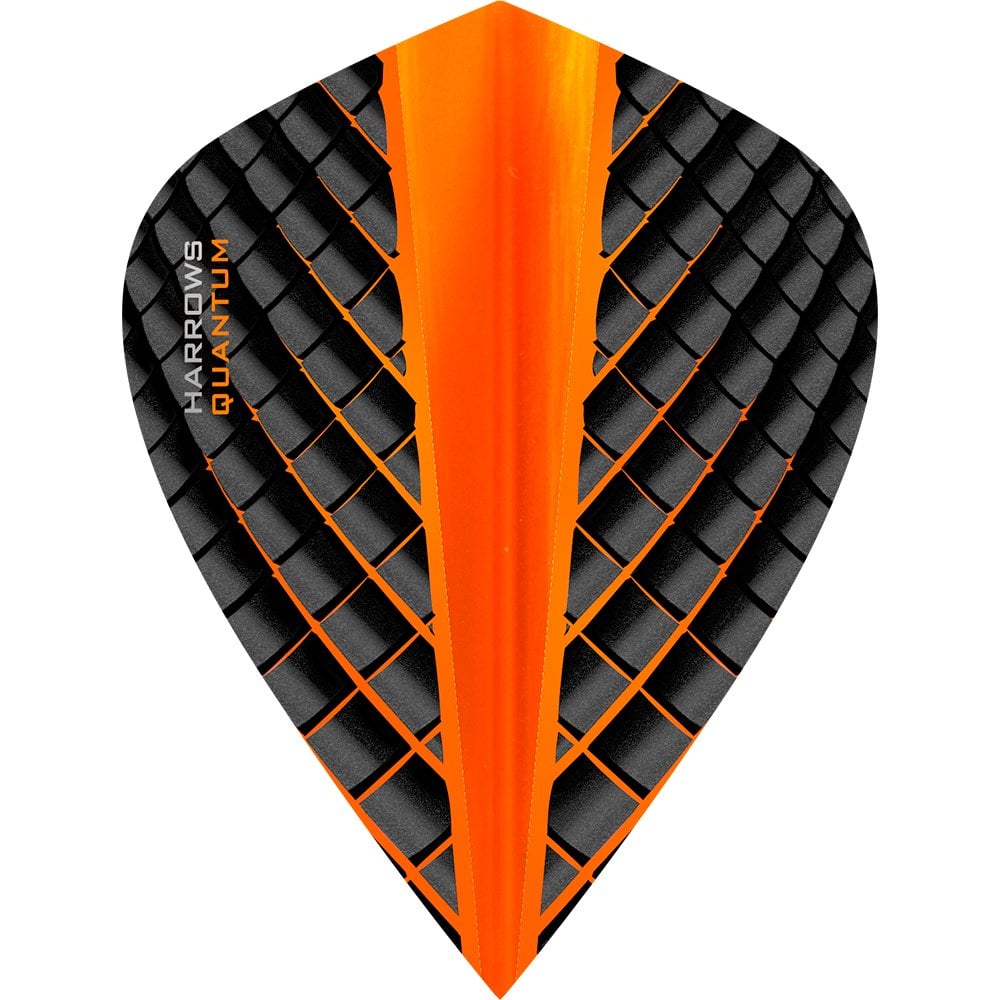 Harrows Quantum Kite Orange Dart Flights
