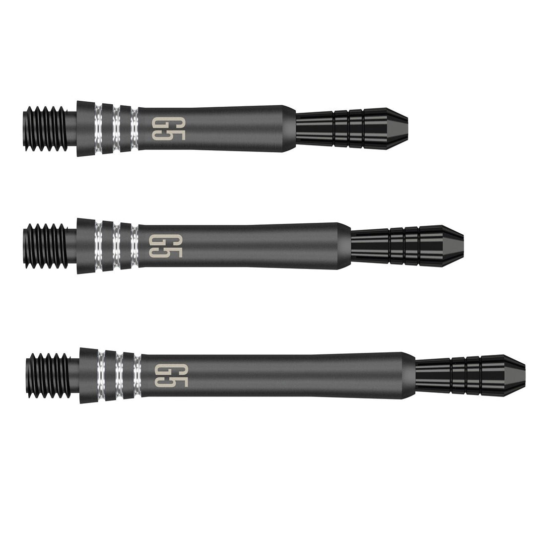 Phil Taylor Gen 5 Power Titanium Black Dart Stems / Shafts by Target