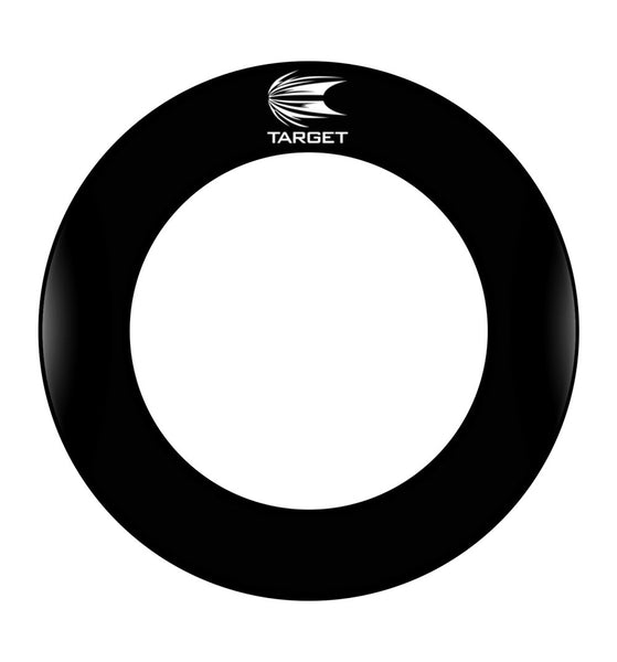 Target Darts Pro Tour Printed Dartboard Surround Rouge Et Noir - Protection Murale Élégante