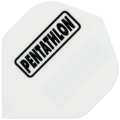 Pentathlon 100 Micron Solid White Dart Flights 