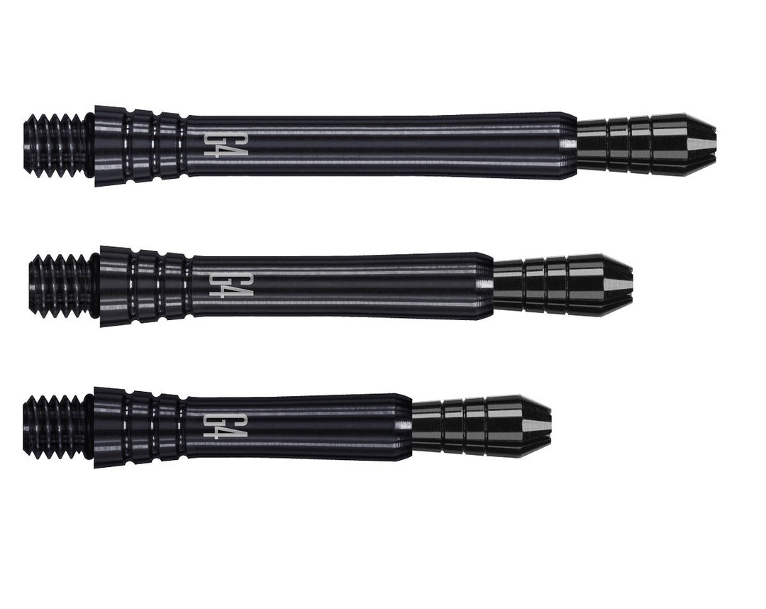 Phil Taylor Gen 4 Power Titanium Black Dart Stems / Shafts by Target