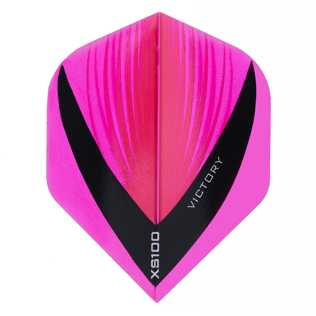 Victory Darts XS100 Vista Pink Extra Strong Dart Flights
