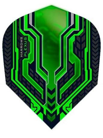 Harrows Plexus Green Dart Flights