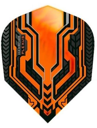 Harrows Plexus Orange Dart Flights