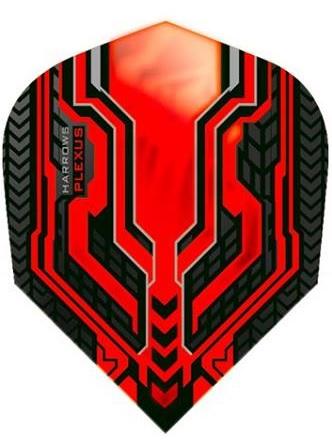 Harrows Plexus Red Dart Flights