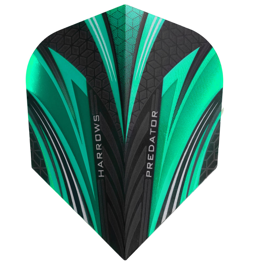 Harrows Predator Jade Standard Dart Flights 