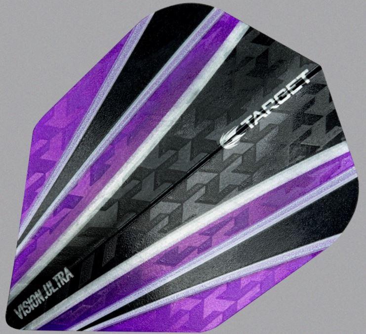 Pro 100 Vision Ultra Clear Purple Dart Flights 