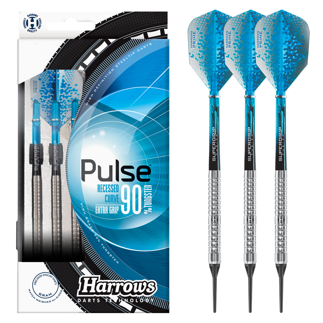 Harrows Pulse 90% Tungsten Soft Tip Darts