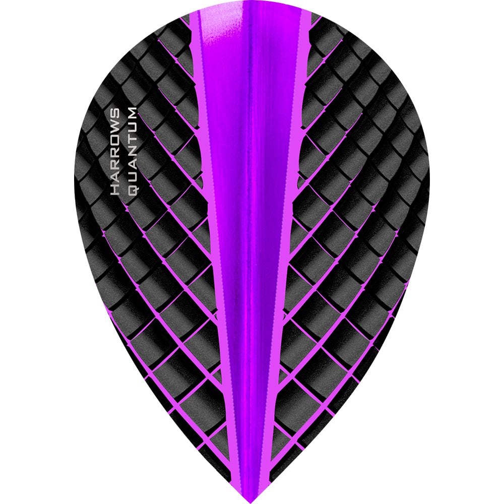 Harrows Quantum Pear Purple Dart Flights