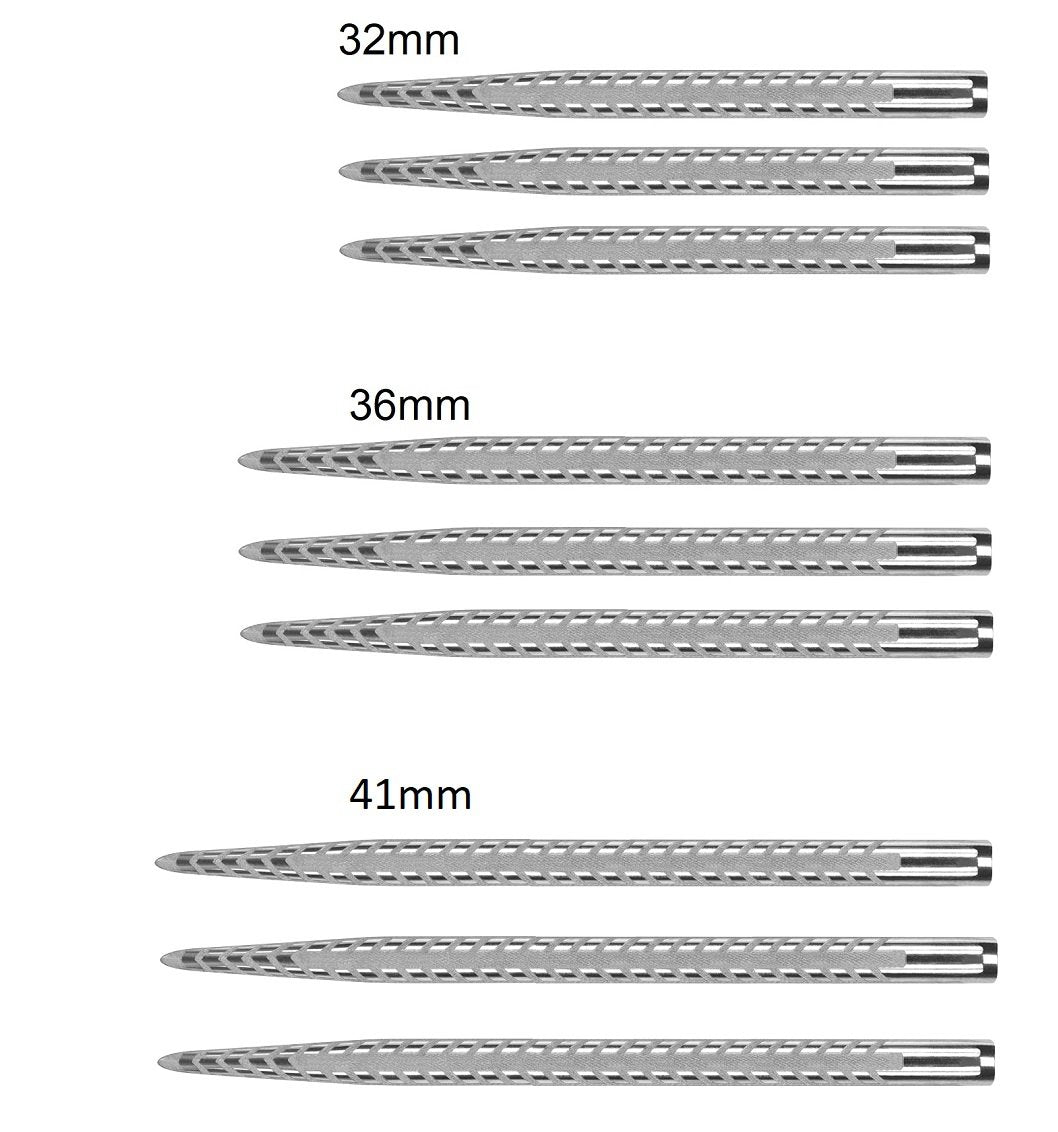 Target Quartz Silver Pro Replacement Dart Points