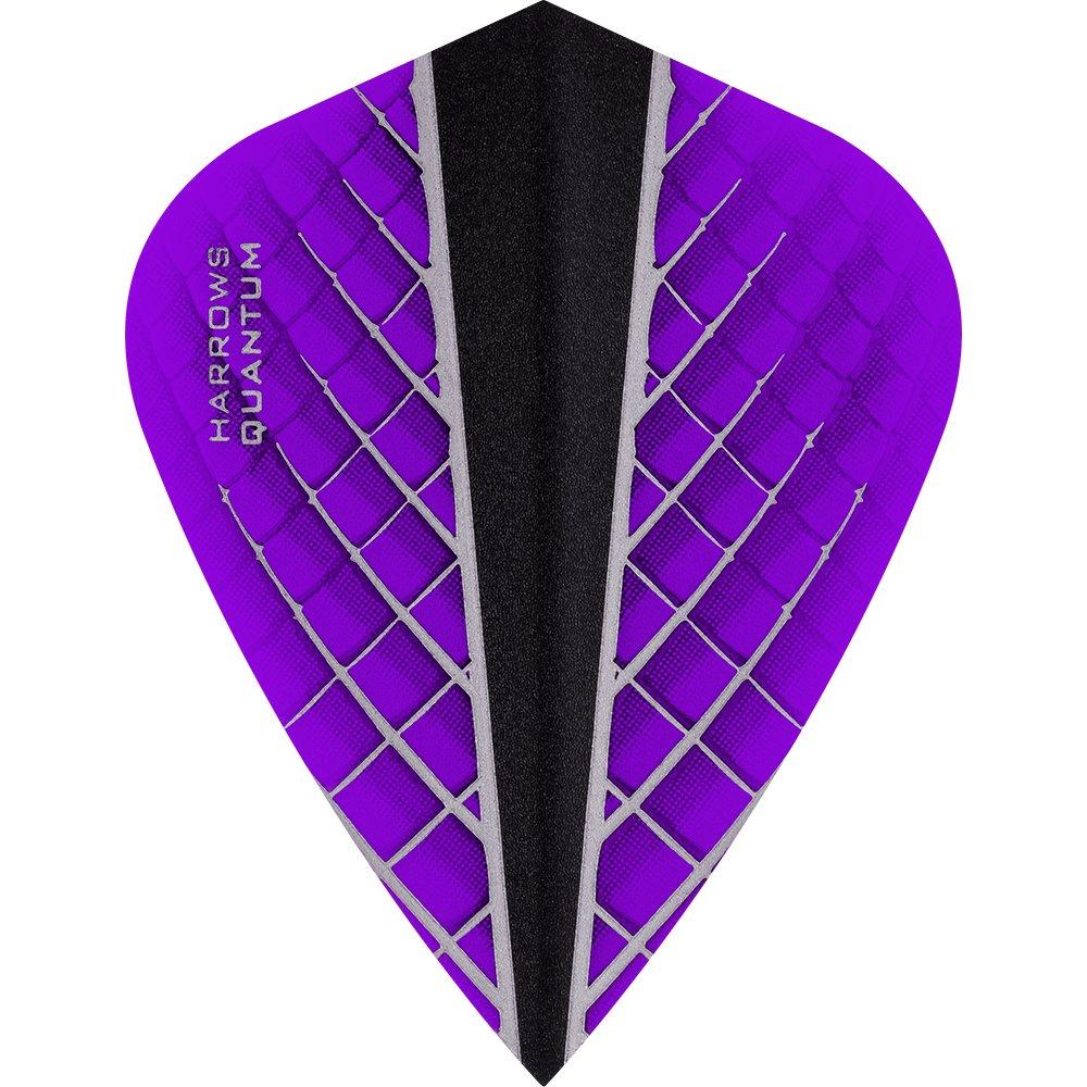 Harrows Quantum X Purple Kite Dart Flights
