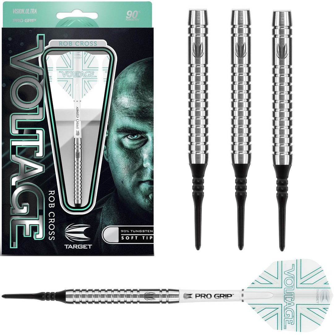 Rob Cross 90% Tungsten Soft Tip Darts by Target