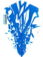 Harrows Rapide Kite Aqua on White Dart Flights