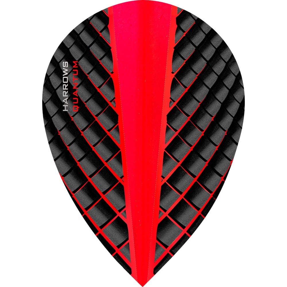 Harrows Quantum Pear Red Dart Flights