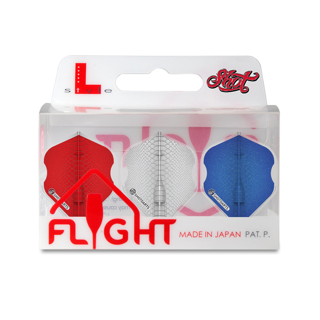 L-Style EZ L1 Americana Gator Dart Flights Mixed by Shot