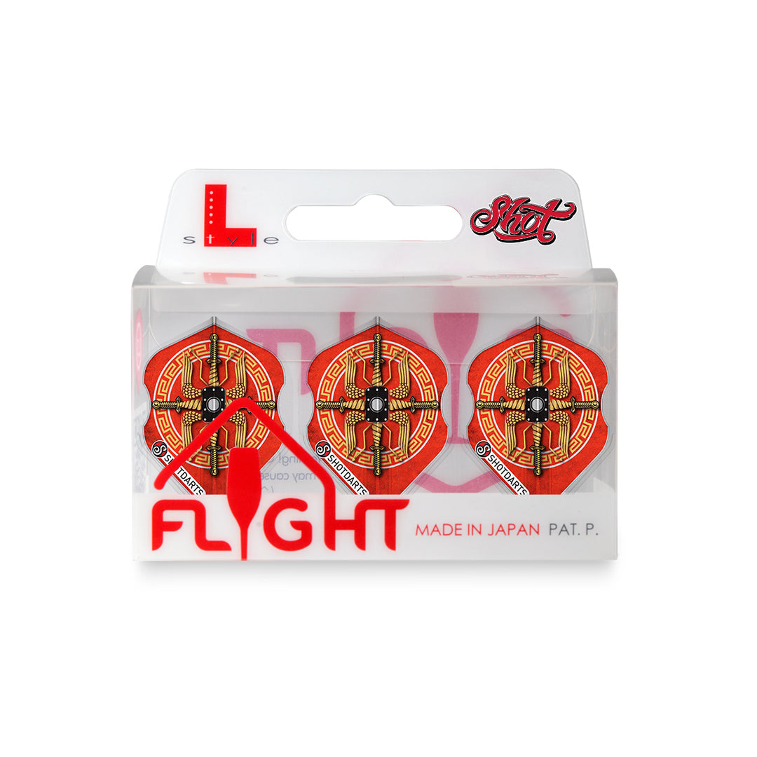 L-Style EZ L1 Roman Centurion Dart Flights by Shot