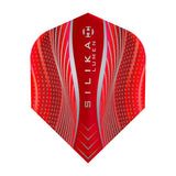 Silika Lumen No6 Standard Red Dart Flights by Harrows